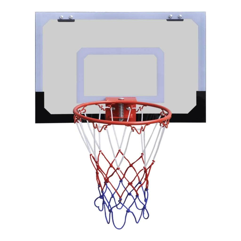 Indoor Mini Basketball Hoop Set with Ball and Pump