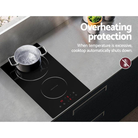 Induction Cooktop Electric Ceramic Glass Kitchen Cooker 30cm