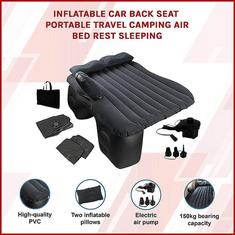 Inflatable Car Back Seat Mattress Air Bed