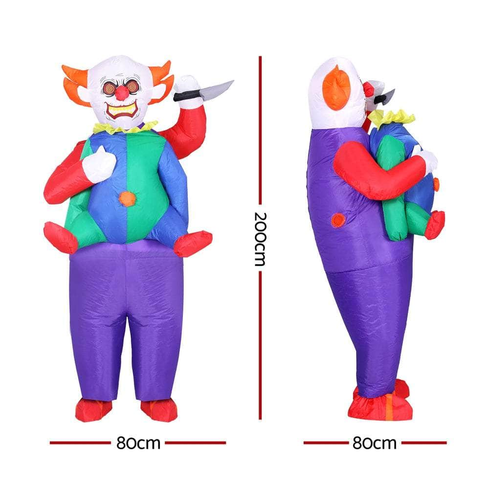 Inflatable Clown Costume For Adults