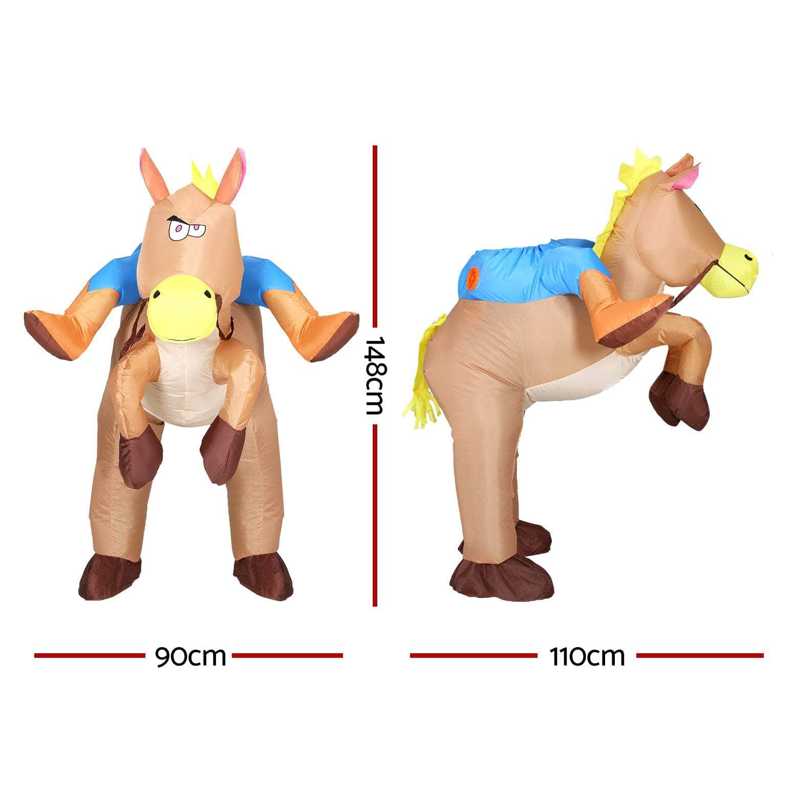 Inflatable Cowboy Costume For Adults