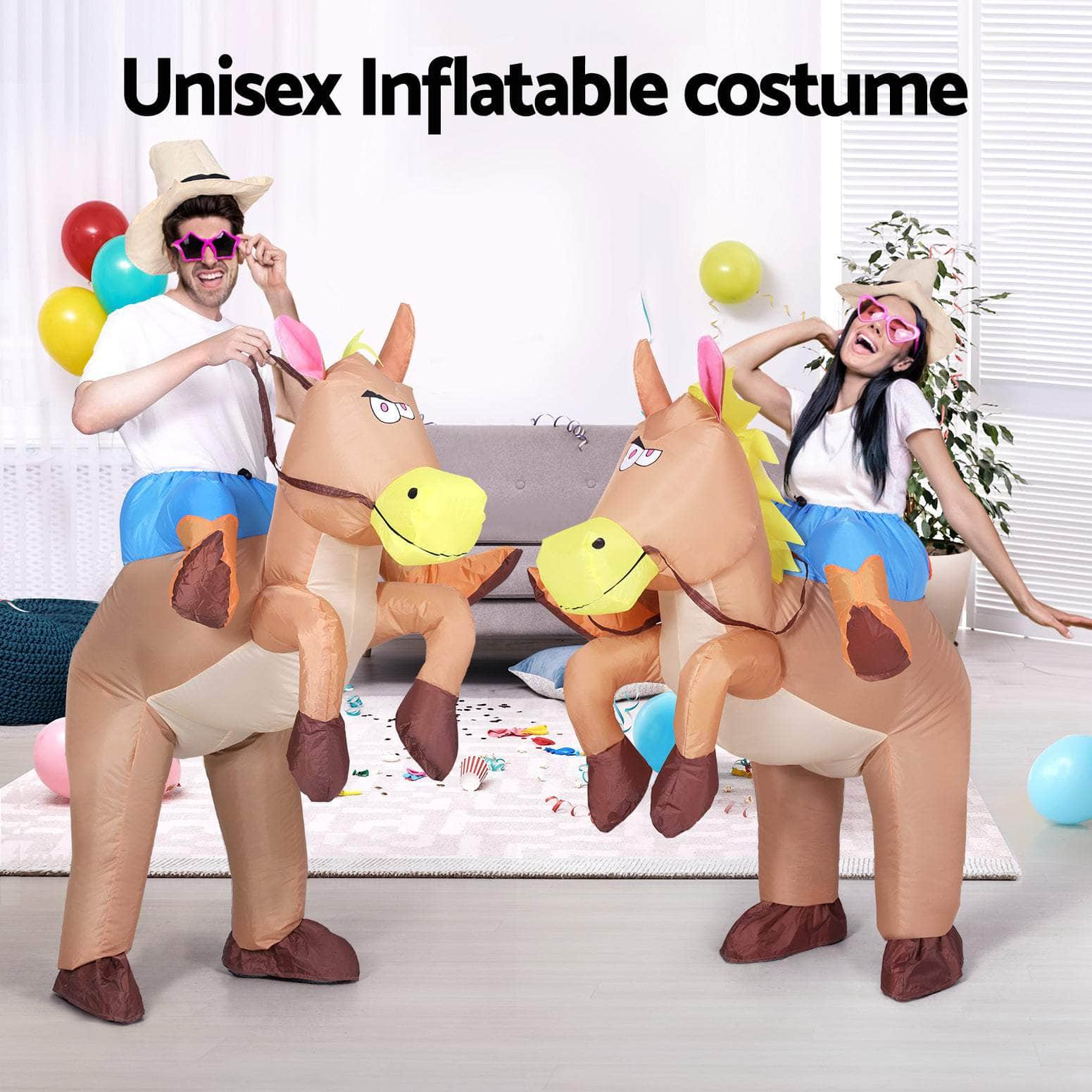 Inflatable Cowboy Costume For Adults