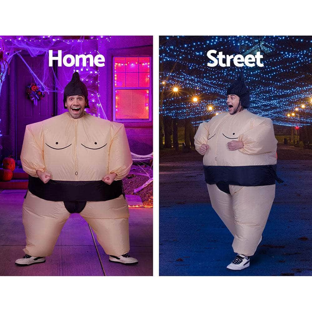 Inflatable Sumo Costume - Halloween Party Cosplay