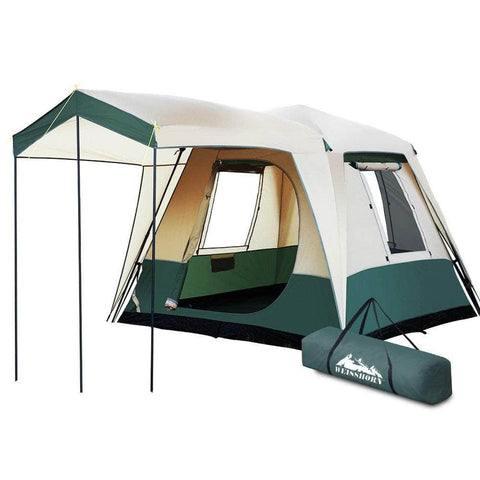 Instant Up Camping Tent 4 Person Pop Up Tents Family Hiking Dome Camp