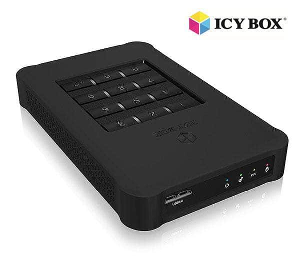 Iusb 3.0 Keypad Encrypted Enclosure For 2.5" Sata Ssd/Hdd