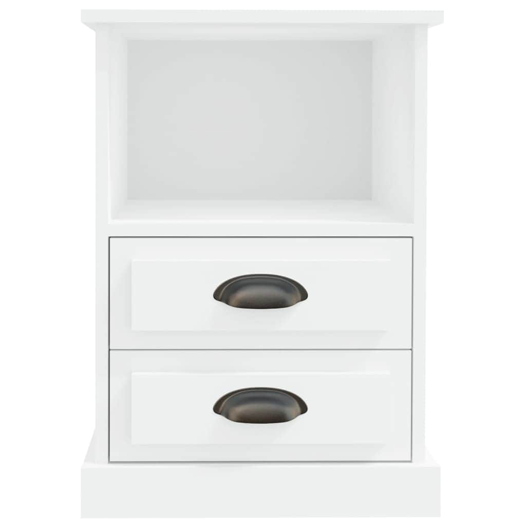 Ivory Haven: White Bedside Cabinet