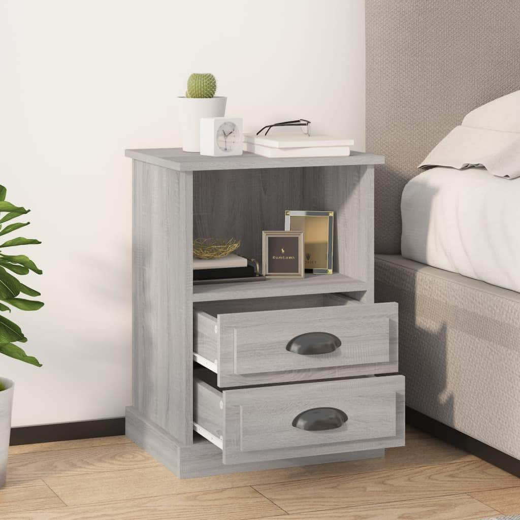 Ivory Haven: White Bedside Cabinet