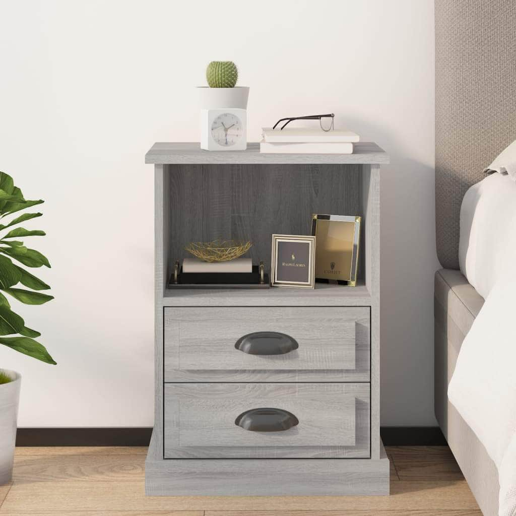 Ivory Haven: White Bedside Cabinet