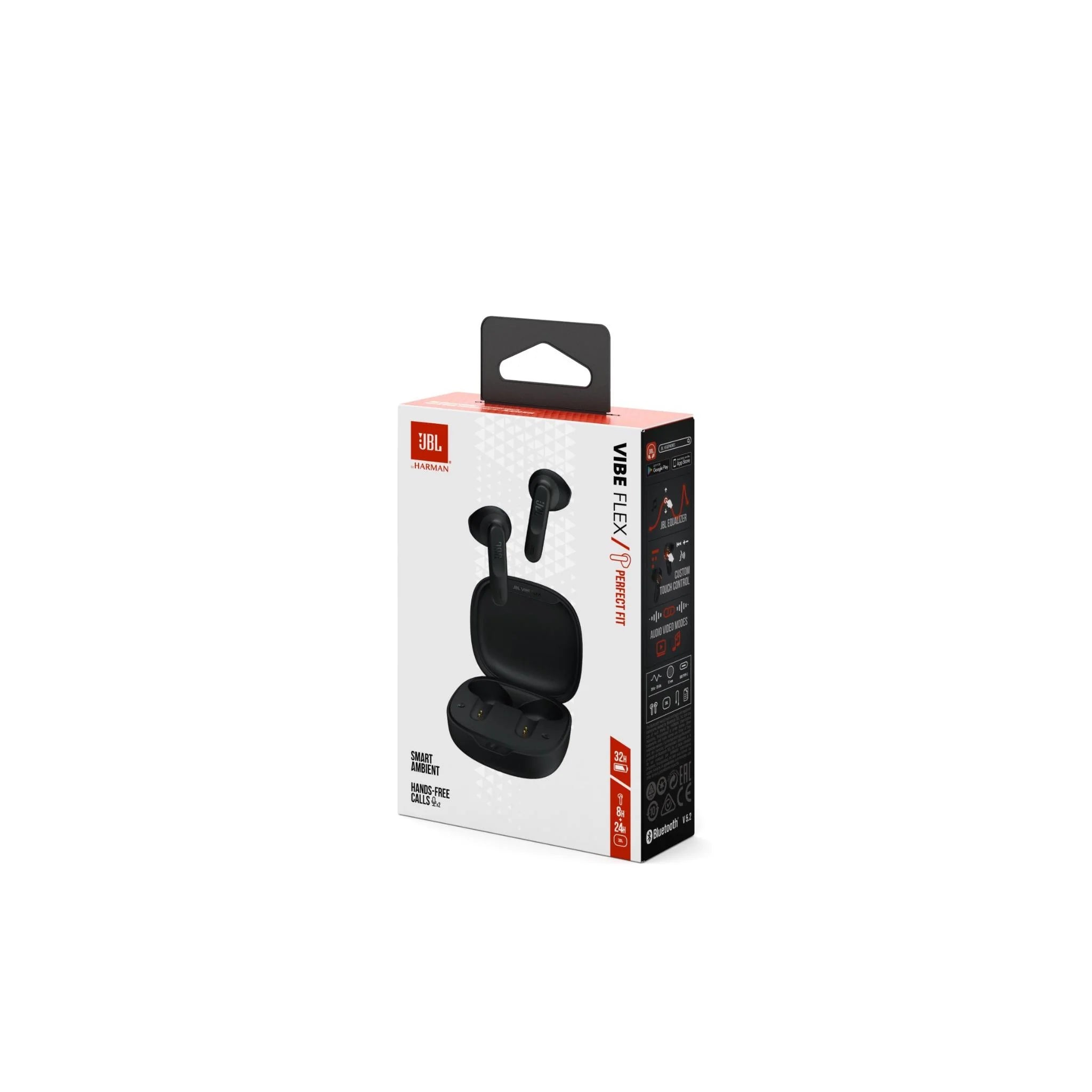 JBL Wave Flex True Wireless In-Ear Headphones (Black)