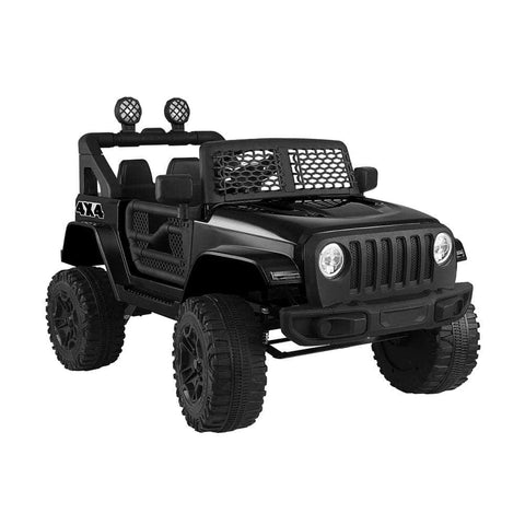 Jeep Kids Ride On Car with 12V Battery Twin Motors and Remote Control Red