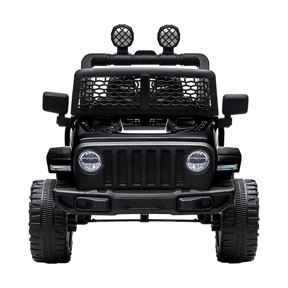 Jeep Kids Ride On Car with 12V Battery Twin Motors and Remote Control Red