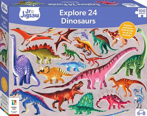 Junior Jigsaw Explore 24: Dinosaurs