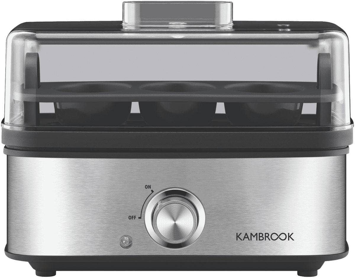 Kambrook 3 Way Compact Egg Electric Cooker KEG655BSS2JAN1