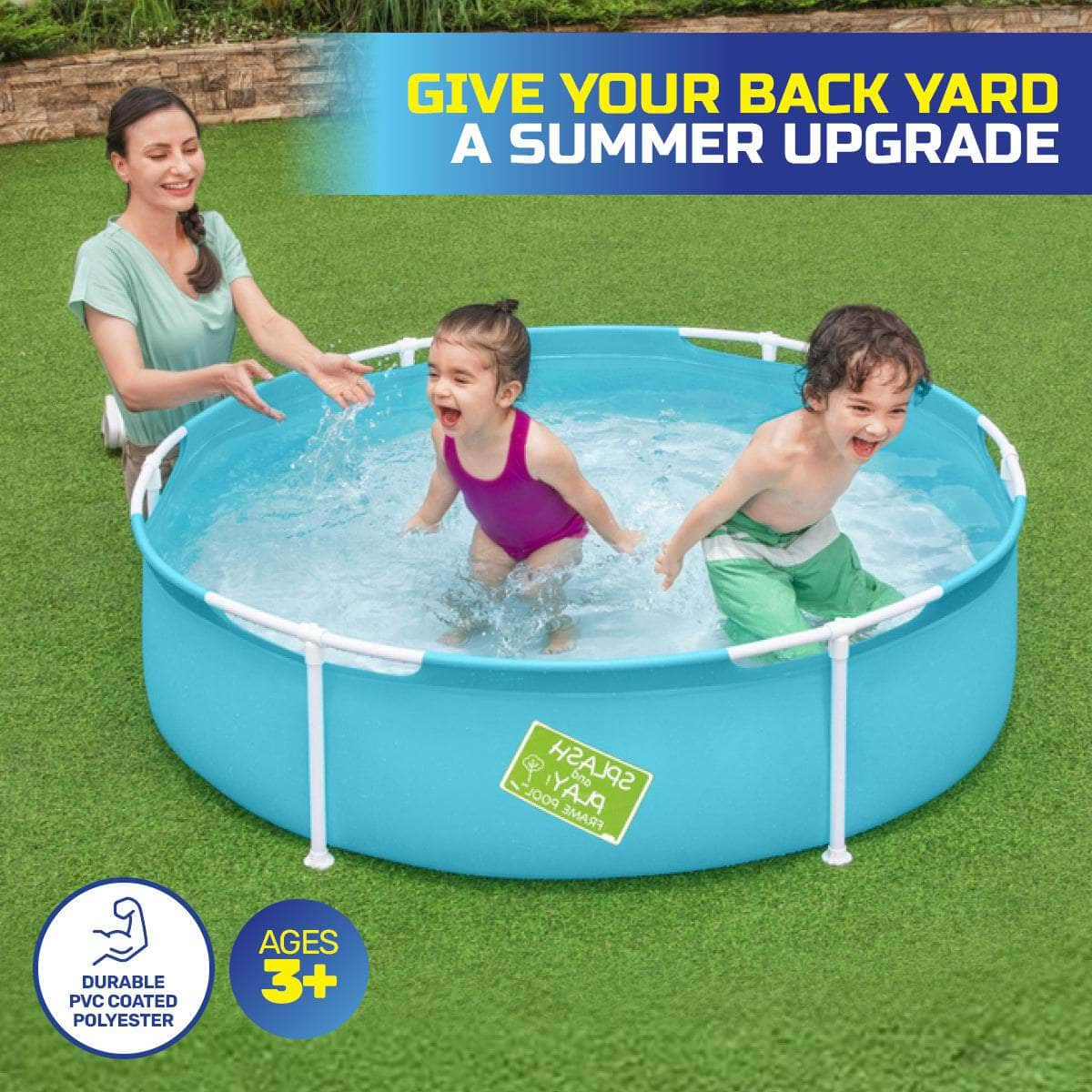 Kids Above Ground Pool Quality Construction 580 Litre