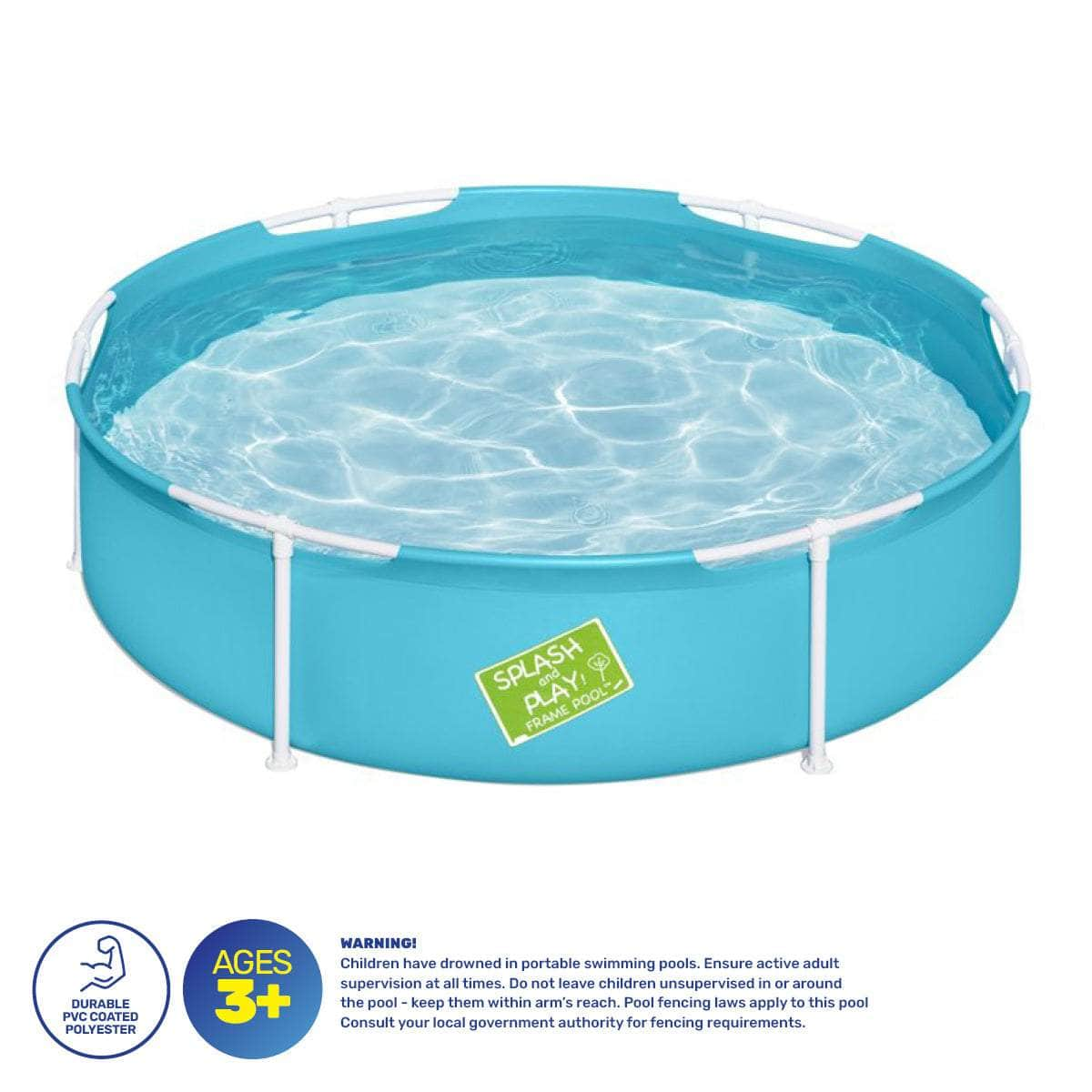 Kids Above Ground Pool Quality Construction 580 Litre