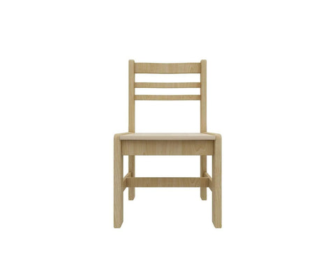 Kids Birch Toddler Chair - H28cm 4 Pack