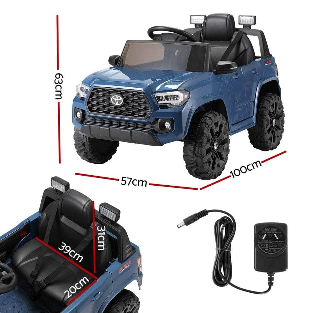 Kids Electric Ride On Car Toyota Tacoma Off Road Jeep Toy Cars Remote 12V