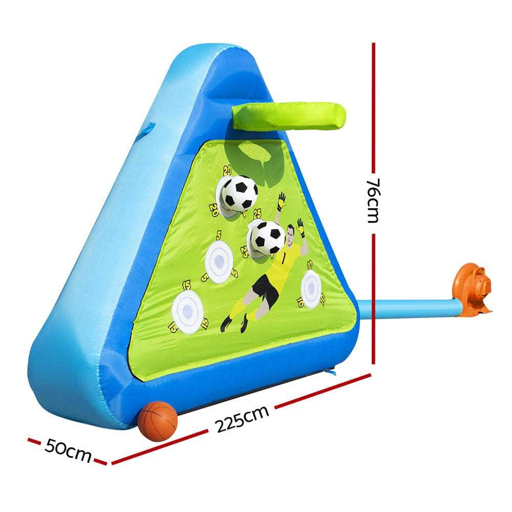 Kids Inflatable Soccer Basketball Outdoor Play Board