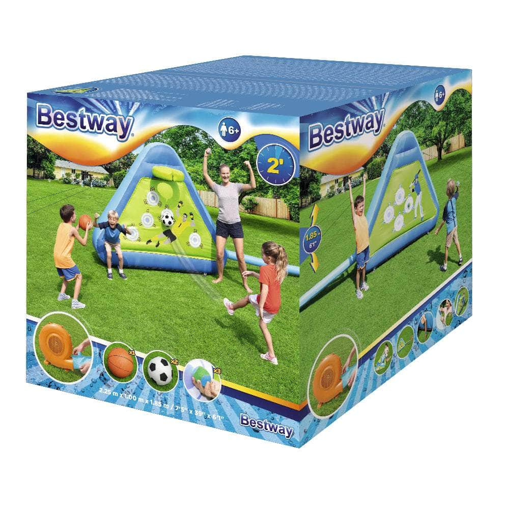 Kids Inflatable Soccer Basketball Outdoor Play Board