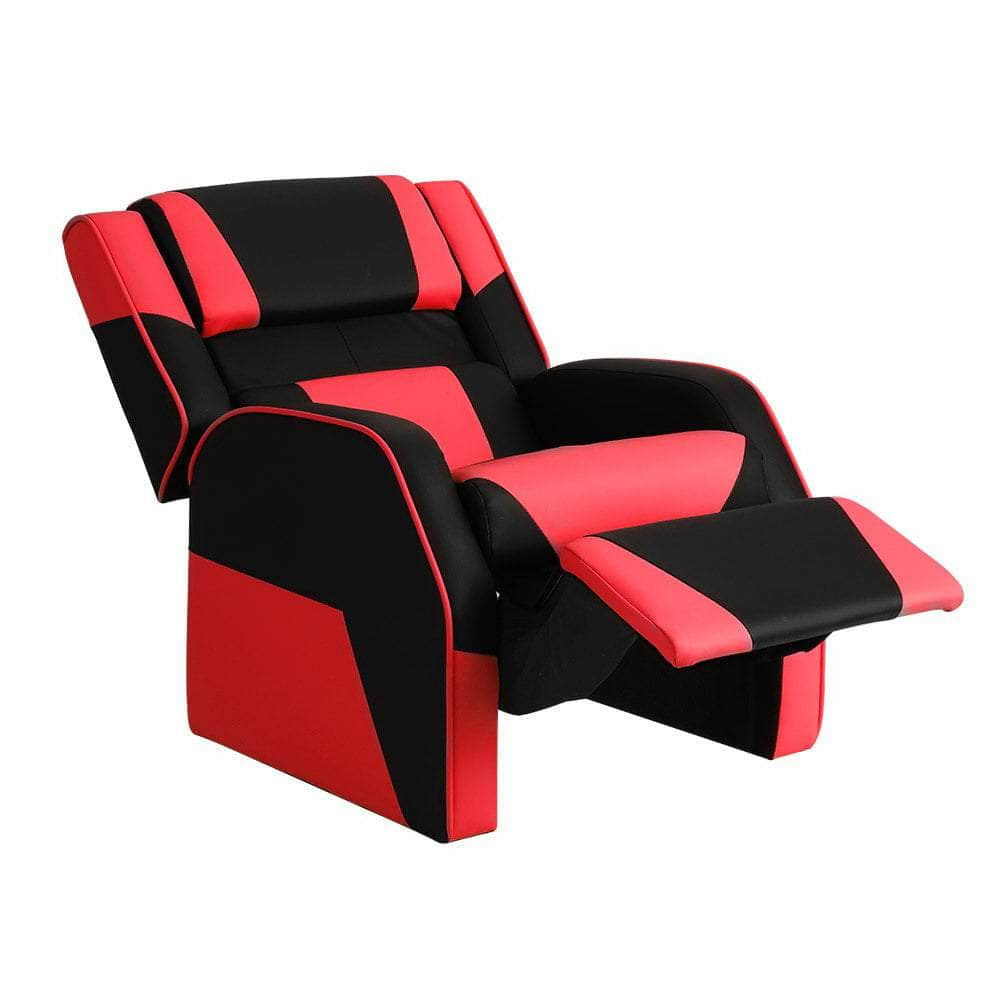 Kids Recliner Chair Pu Leather Gaming Sofa Couch Children Armchair