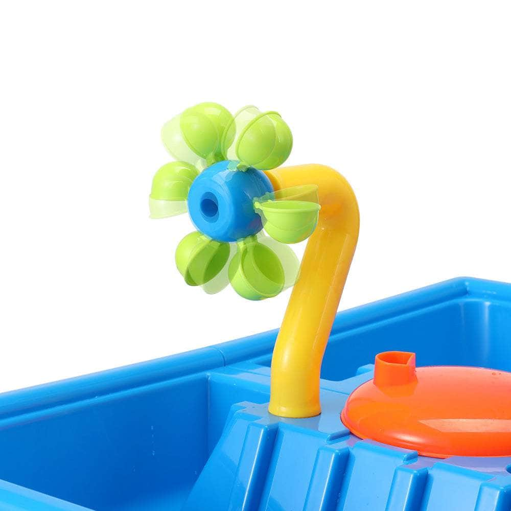 Kids Sand and Water Table Windmill Shovel Outdoor Sandpit Toys Beach Play