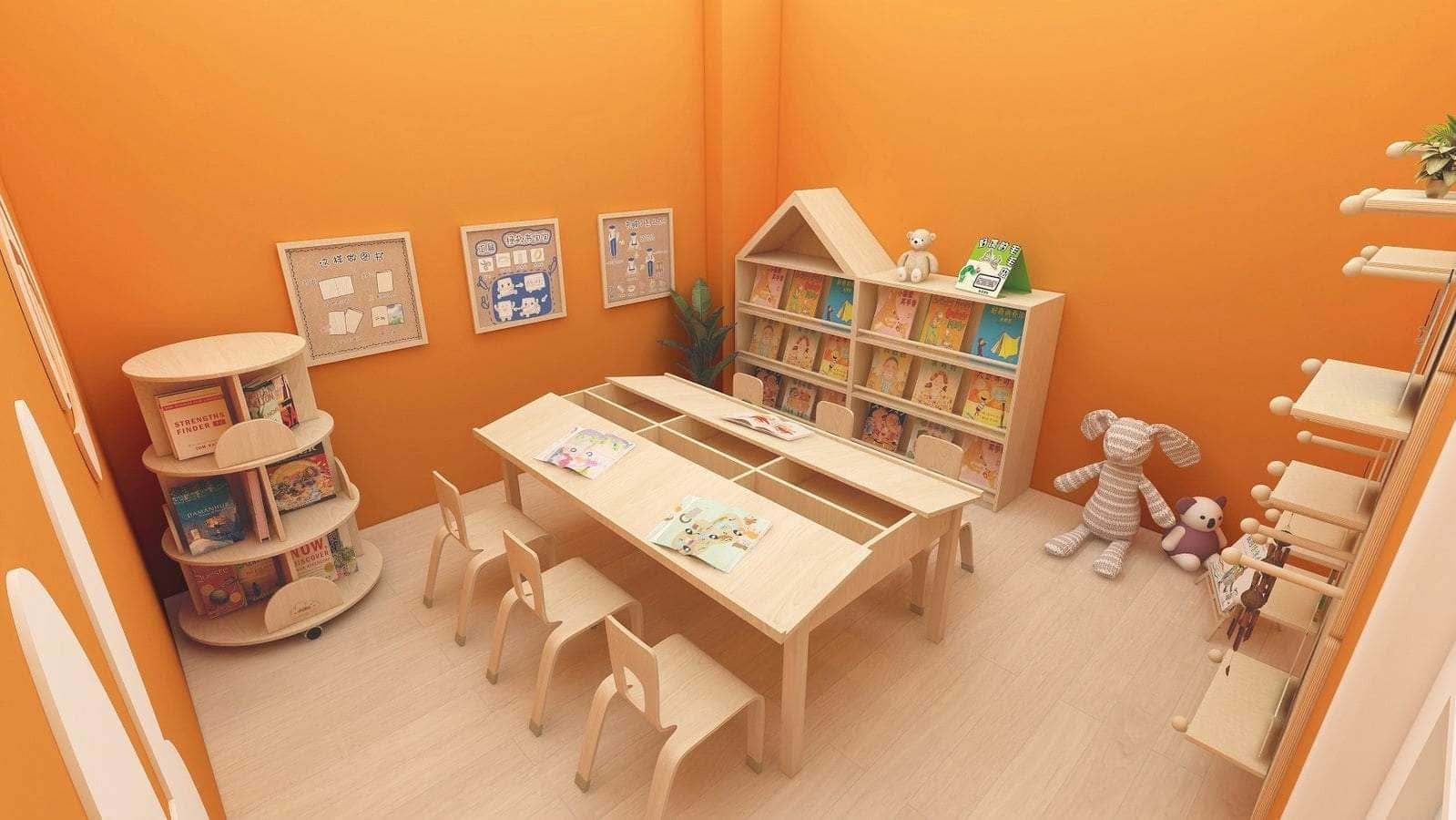 Kids Tilt Slant Top Reading Drawing Table