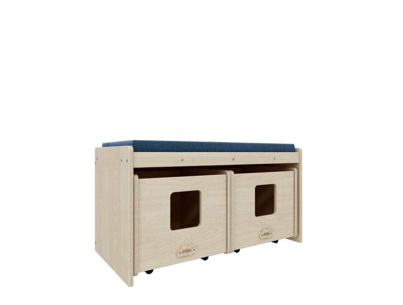 Kids Toy Bench With Storage