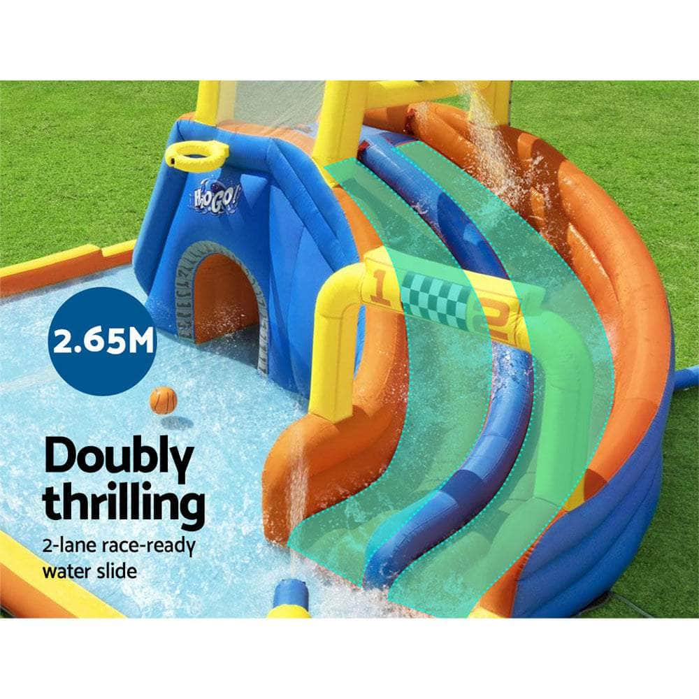 Kids Water Slide Park 551X502X265Cm