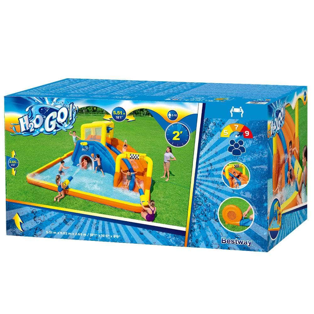 Kids Water Slide Park 551X502X265Cm