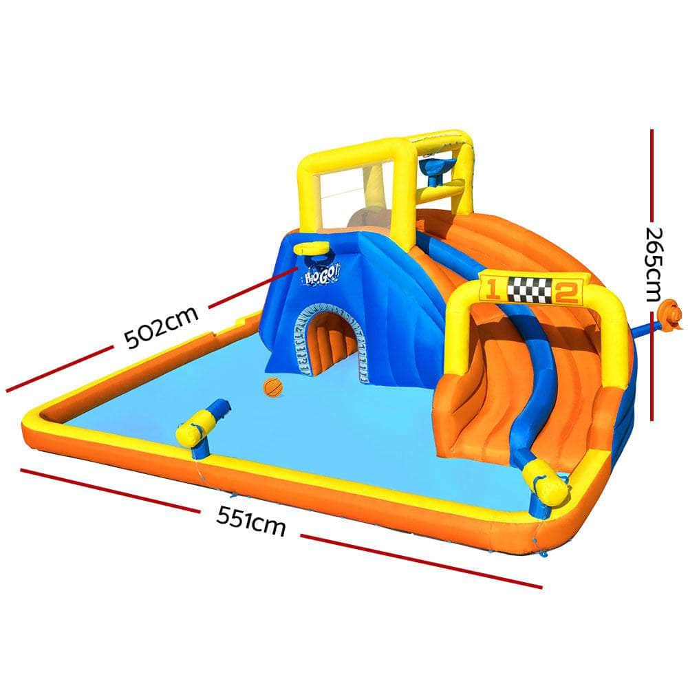 Kids Water Slide Park 551X502X265Cm