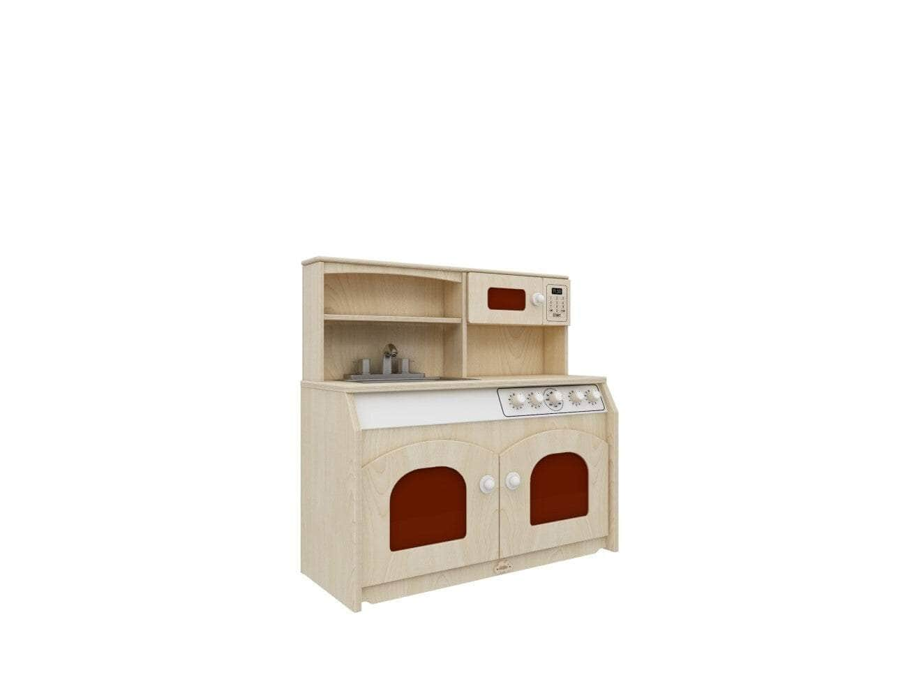 Kids Wooden Play Kitchen 4-in-1