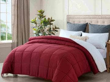 King Size Reversible Plush Soft Sherpa Comforter Quilt