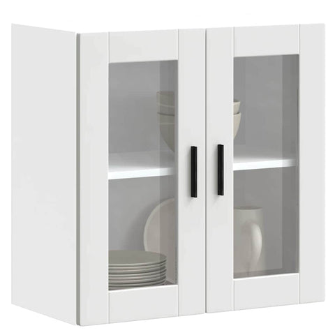 Kitchen Wall Cabinet with Glass Door