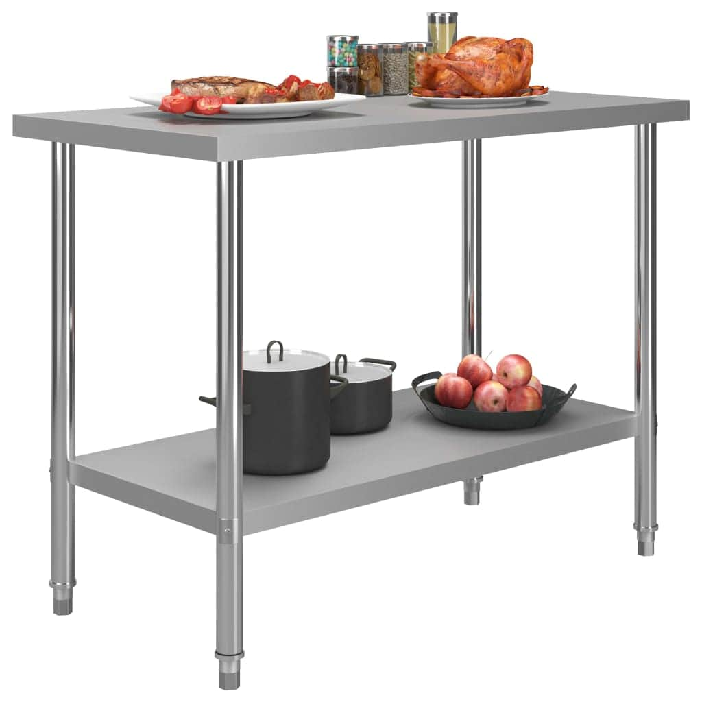 Kitchen Work Table Stainless Steel