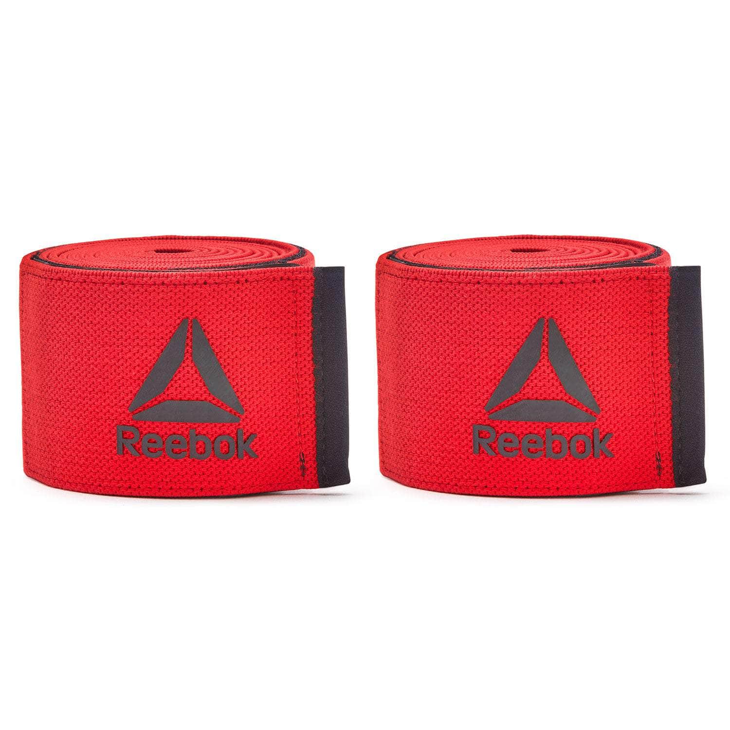 Knee Wraps in Black/Red