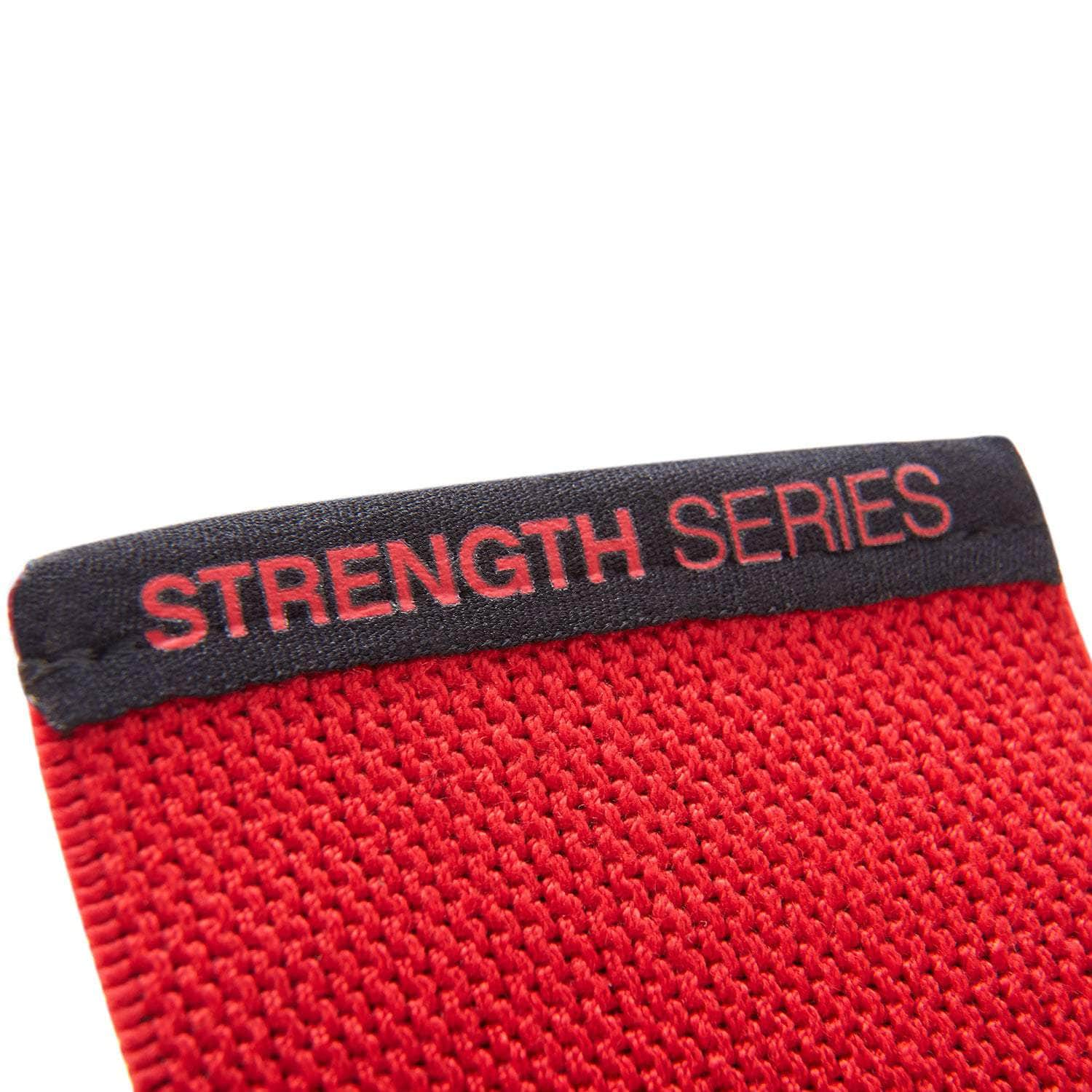 Knee Wraps in Black/Red