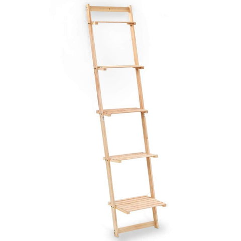 Ladder Wall Shelf Cedar Wood