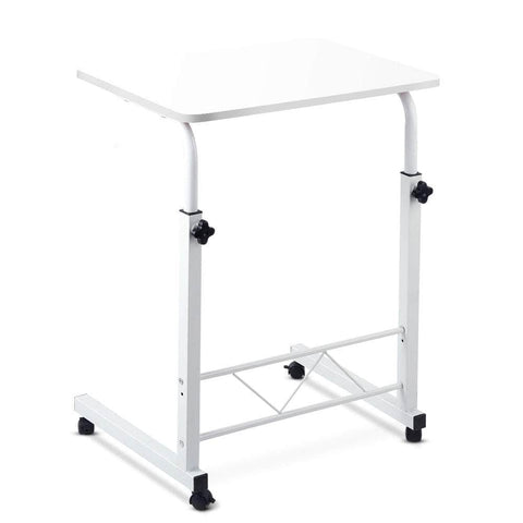 Laptop Desk Table Adjustable 60Cm White