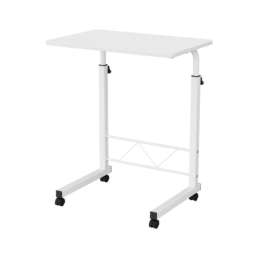 Laptop Desk Table Adjustable 60Cm White