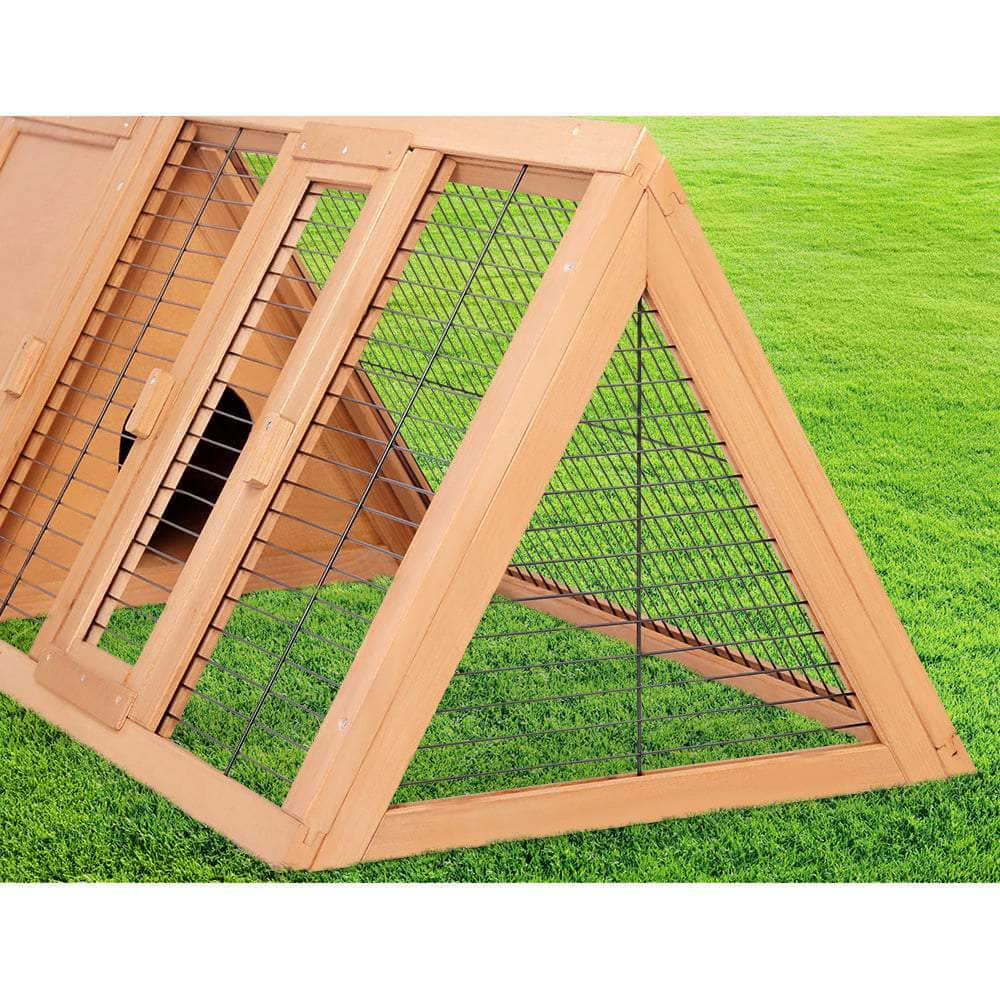 Large Rabbit Hutch 119X51X44Cm Chicken Coop With Run