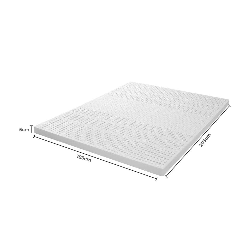 Latex Mattress Topper King Natural