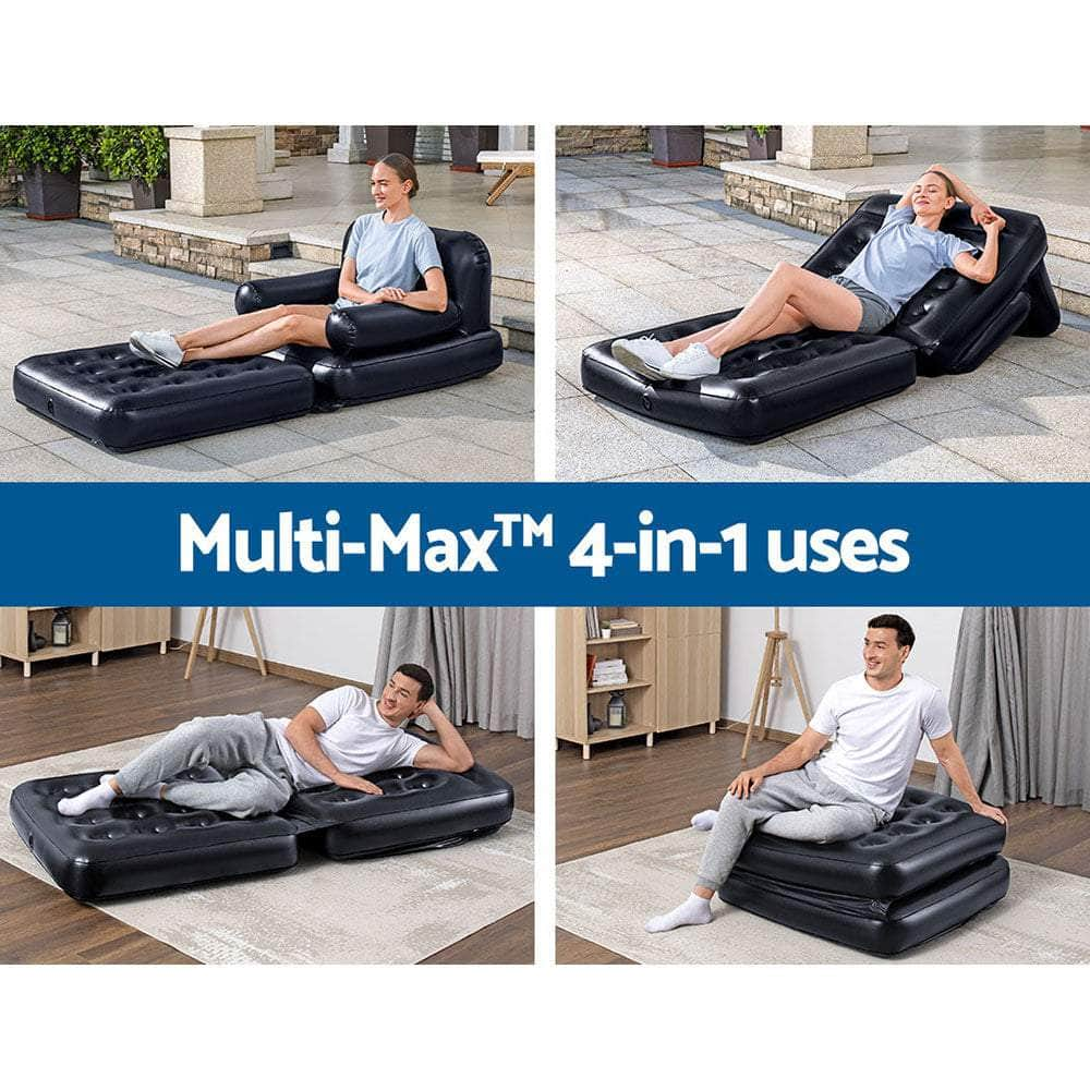 Lazy Sofa Blow Up Ottoman Air Chair Seat