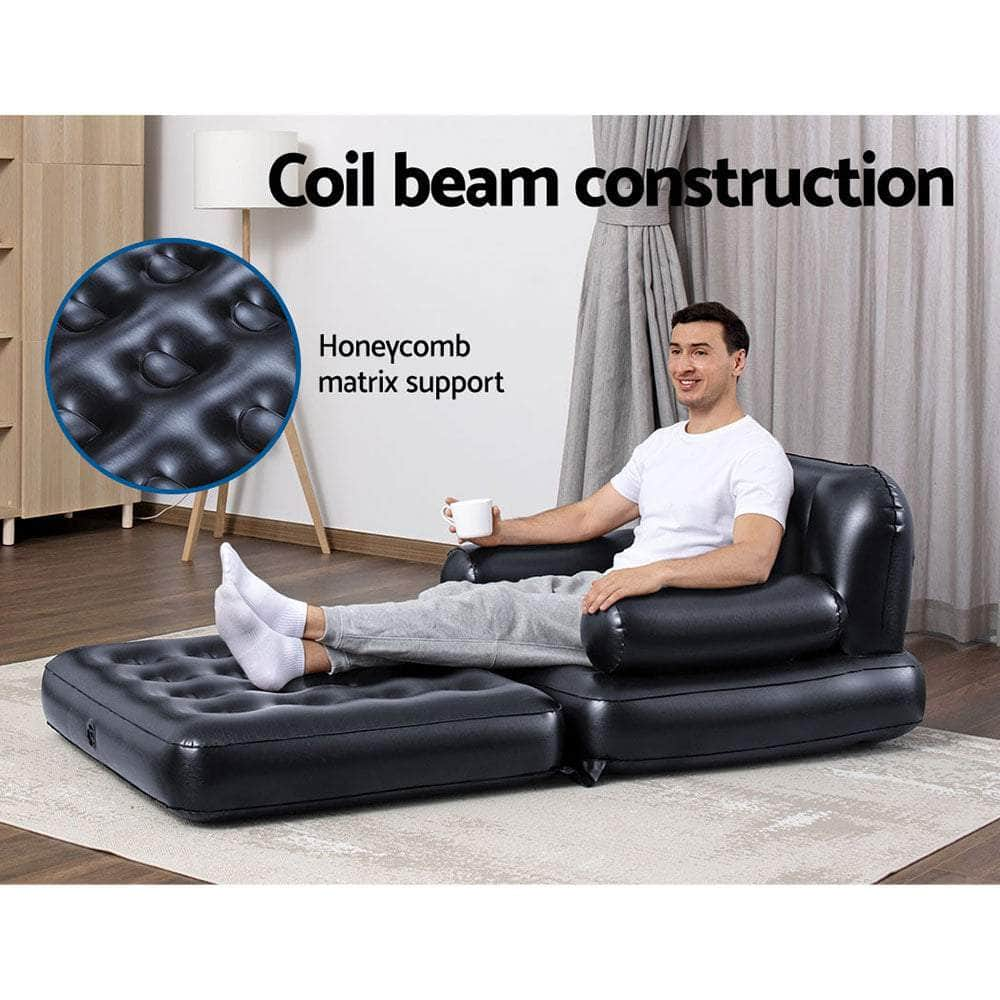 Lazy Sofa Blow Up Ottoman Air Chair Seat