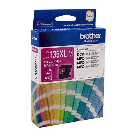 Lc-135Xlm Magenta Ink Cartridge- Up To 1200 Pages