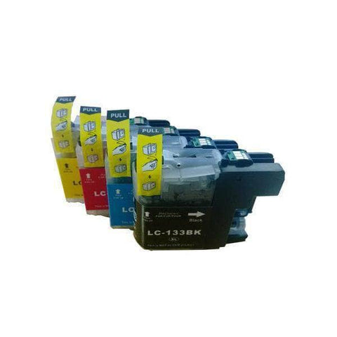 Lc133 Compatible Inkjet Cartridge Set 4 Ink Cartridges [Boxed Set]