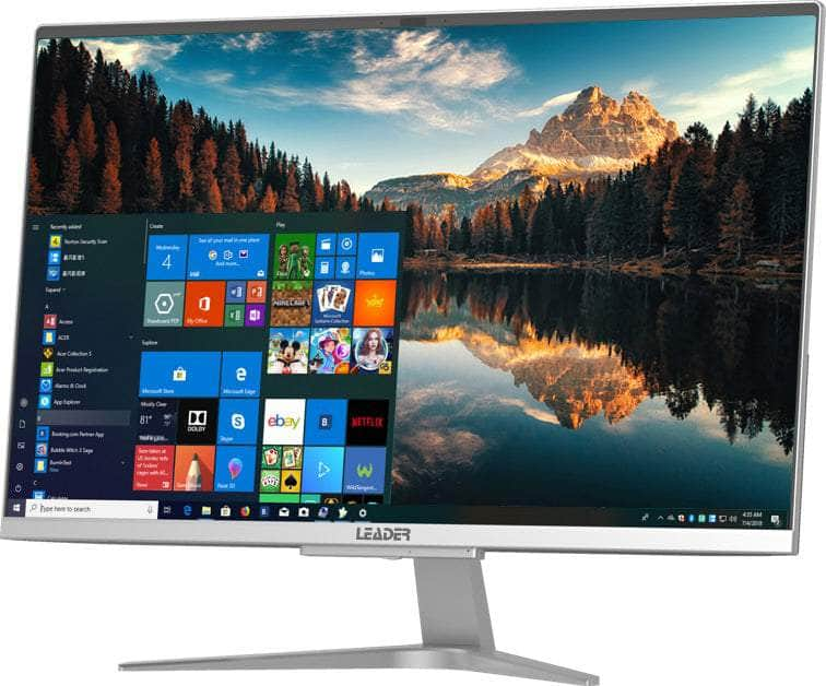 Leader Visionary 27" AIO no touch, Intel I5-1035G1, 8GB, 500GB SSD, WIFI6, 1M Camera,1Yr warranty, win10 PRO, keyboard & Mouse, Win11 Ready