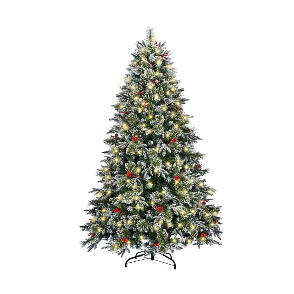 LED Christmas Tree 1.8M 6FT/2.1M 7FT Green White