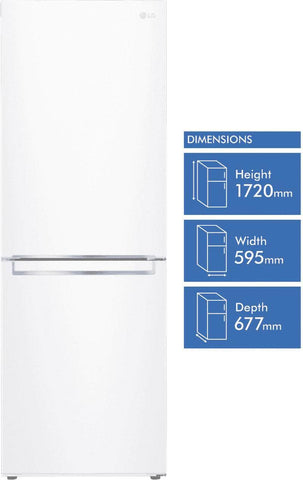 LG 306L Bottom Mount Refrigerator GB-335WL