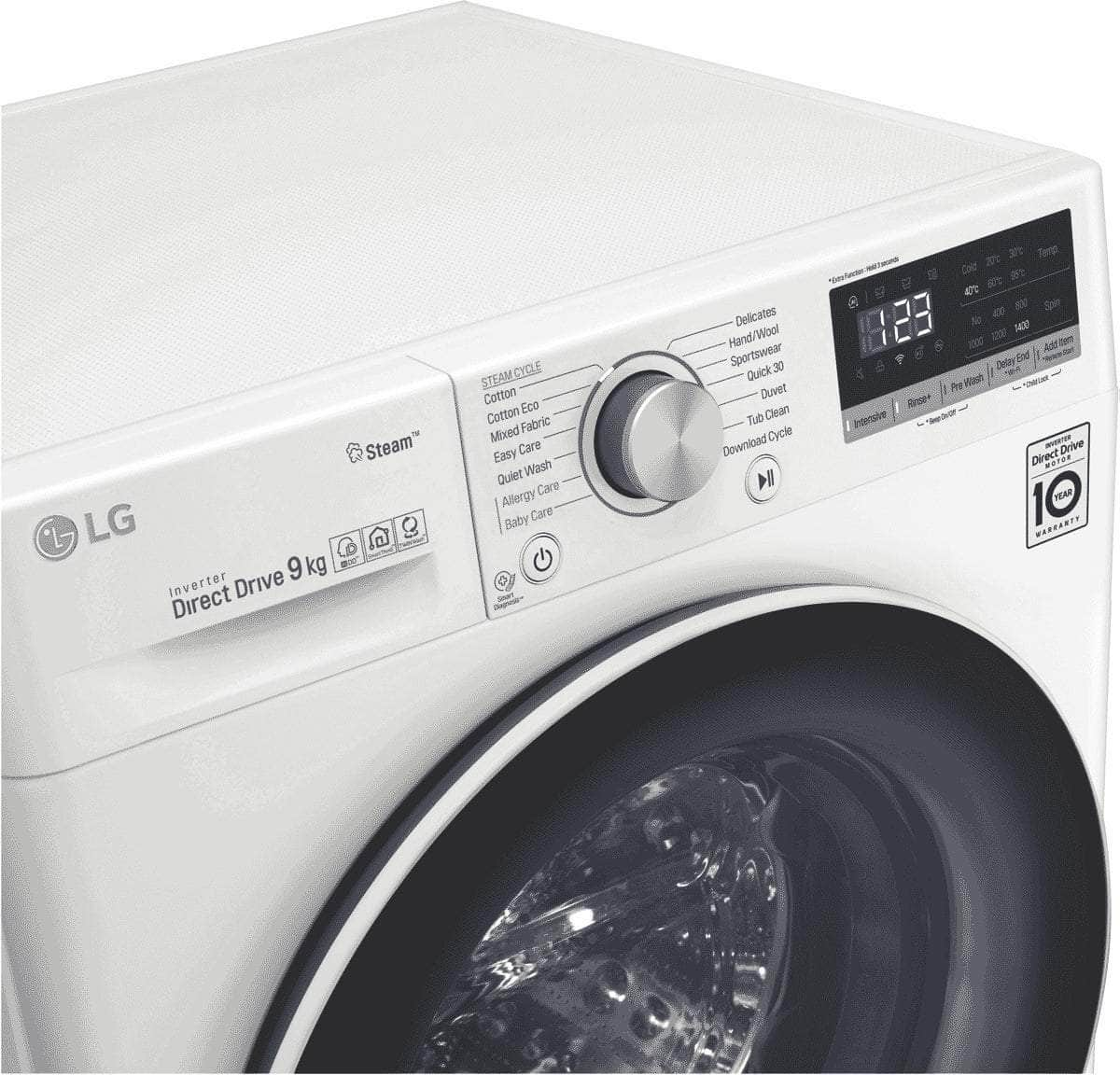 LG 9Kg Front Load Washing Machine WV5-1409W