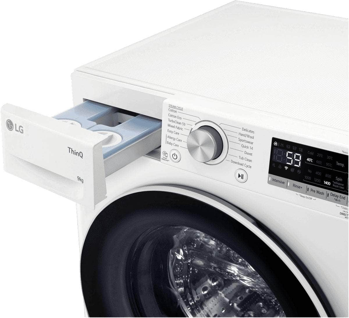 LG 9Kg Front Load Washing Machine WV6-1409W